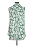 CAbi Tropical Green Sleeveless Blouse Size S - photo 2