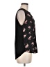 Papermoon 100% Polyester Floral Black Sleeveless Blouse Size M - photo 4