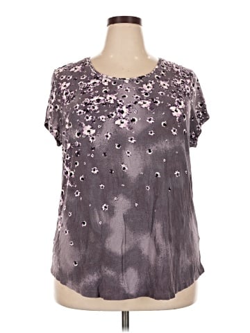 Simply Vera Vera Wang Short Sleeve Blouse (view 1)