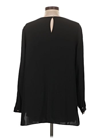 Black Label by Chico's Long Sleeve Blouse (view 2)