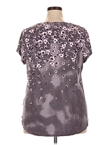 Simply Vera Vera Wang Short Sleeve Blouse (view 2)