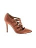 J.Crew Orange Heels Size 6 1/2 - photo 1