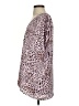 CAbi 100% Polyester Animal Print Pink 3/4 Sleeve Blouse Size S - photo 5