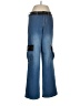 Peace Love World Color Block Blue Jeans Size 4 - photo 1