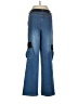 Peace Love World Color Block Blue Jeans Size 4 - photo 2