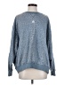 Adidas 100% Cotton Animal Print Blue Sweatshirt Size S - photo 1
