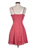 Express 100% Polyester Solid Pink Cocktail Dress Size XS - photo 2