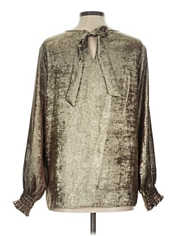 Ann Taylor LOFT Outlet Long Sleeve Blouse (view 2)