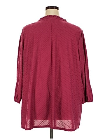 Lane Bryant 3/4 Sleeve Blouse (view 2)
