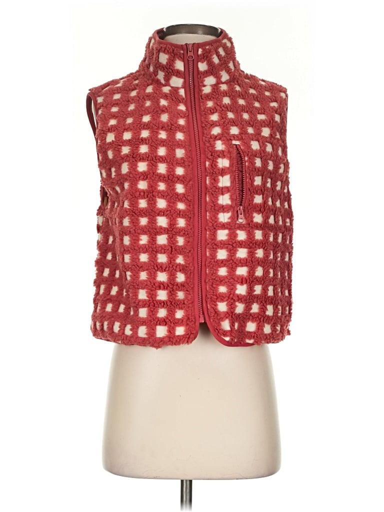 Pre-owned Assorted Brands Sweater Vest In Red