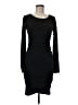 Leith Solid Black Cocktail Dress Size M - photo 1