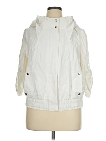 White House Black Market Raincoat (view 1)