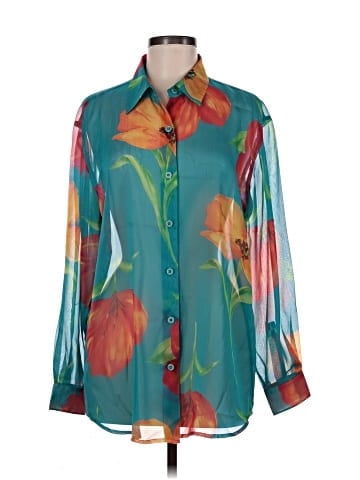 Lizsport Long Sleeve Blouse (view 1)