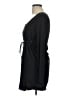 Hurley 100% Cotton Black Kimono Size L - photo 5