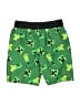 Minecraft 100% Polyester Green Board Shorts Size M (kids) - photo 2
