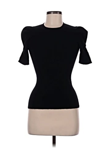 Aqua Cashmere Pullover Sweater (view 1)