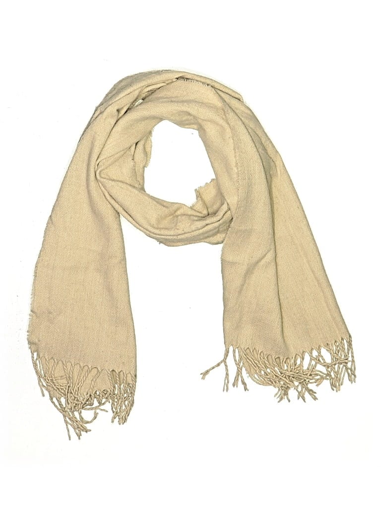 Pre-owned H&m Scarf In Ivory