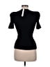 Aqua 100% Cashmere Black Cashmere Pullover Sweater Size M - photo 2