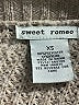 Sweet Romeo Houndstooth Tan Pullover Sweater Size XS - photo 7
