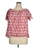 Max Studio Pink Short Sleeve Blouse Size XL - photo 1