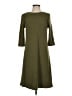 Unbranded Solid Green Casual Dress Size S (estimated) - photo 1