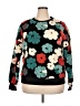 Unbranded Floral Black Pullover Sweater Size XXL - photo 1