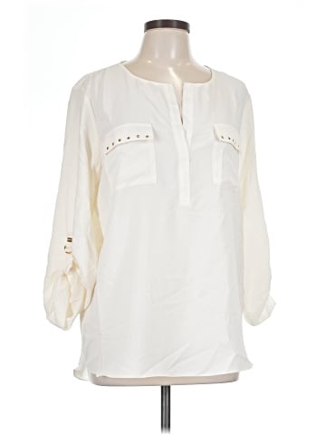 Ellen Tracy 3/4 Sleeve Blouse (view 1)