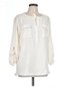 Ellen Tracy 100% Polyester Ivory 3/4 Sleeve Blouse Size L - photo 1