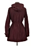 MICHAEL Michael Kors 100% Polyester Burgundy Coat Size M - photo 2