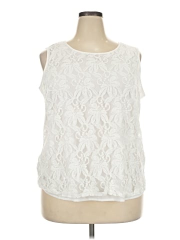 Kasper Sleeveless Blouse (view 1)
