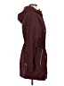 MICHAEL Michael Kors 100% Polyester Burgundy Coat Size M - photo 4