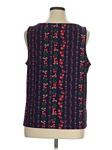 Isaac Mizrahi LIVE! Sleeveless T-Shirt (view 2)