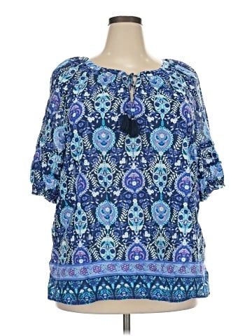 Talbots 3/4 Sleeve Blouse (view 1)