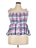 Torrid Pink Sleeveless Blouse Size 2X Plus (2) - photo 1