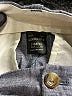 Crewcuts 100% Linen Chevron-herringbone Blue Shorts Size 10 - photo 3