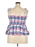 Torrid Pink Sleeveless Blouse Size 2X Plus (2) - photo 2