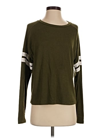 Aqua Long Sleeve T-Shirt (view 1)