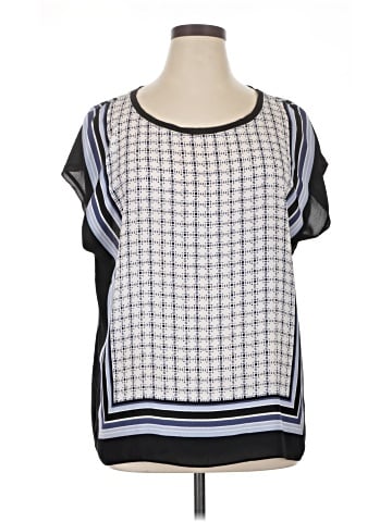 Ann Taylor LOFT Outlet Short Sleeve Blouse (view 1)