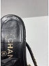 Chanel Black Leather Chain Strap Sandals Size EU 38 - photo 3