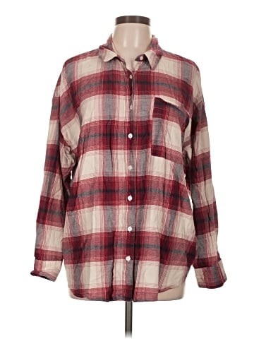 Forever 21 Long Sleeve Button-Down Shirt (view 1)