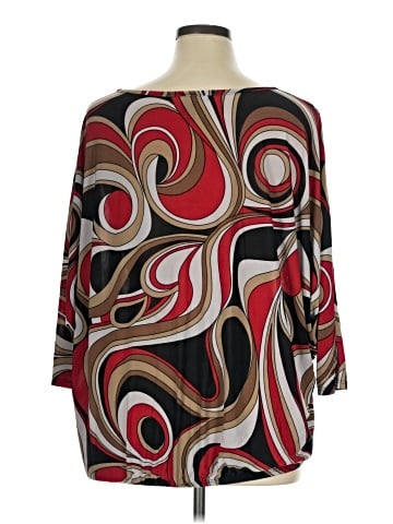 Ashley Stewart 3/4 Sleeve Blouse (view 2)