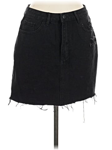 Unbranded Denim Skirt (view 1)