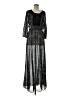 Ruff Hewn 100% Polyester Black Cocktail Dress Size M - photo 1