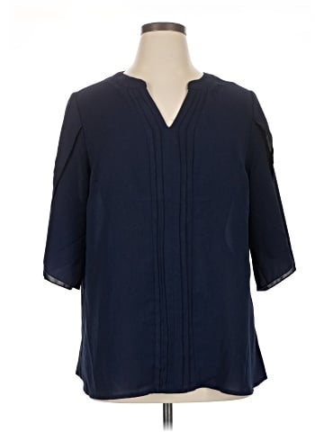 BLOOMCHIC 3/4 Sleeve Blouse (view 1)
