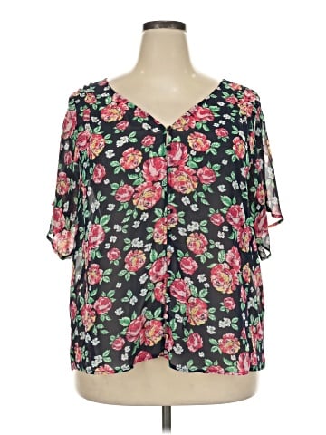 Torrid Short Sleeve Blouse (view 1)