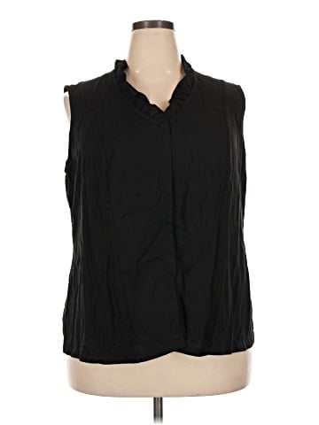Nic + Zoe Sleeveless Button-Down Shirt (view 1)