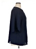 BLOOMCHIC Blue 3/4 Sleeve Blouse Size 14 - 16 - photo 4