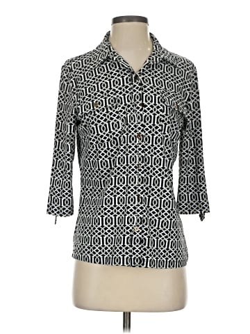 J. McLaughlin 3/4 Sleeve Blouse (view 1)