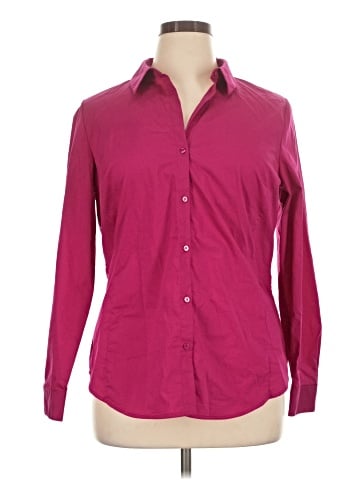 Worthington Long Sleeve Button-Down Shirt (view 1)
