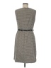 Ann Taylor Houndstooth Gray Casual Dress Size 8 - photo 2
